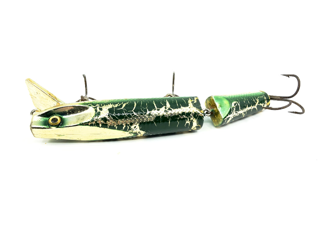 Wiley 6 1/2" Jointed Musky King Jr. in Green and Gold Foil Color