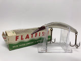 Helin Flathfish Ike T-4 Silver and Red with Box
