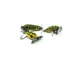 Arbogast Jitterbug Frog 3 Pack Colors