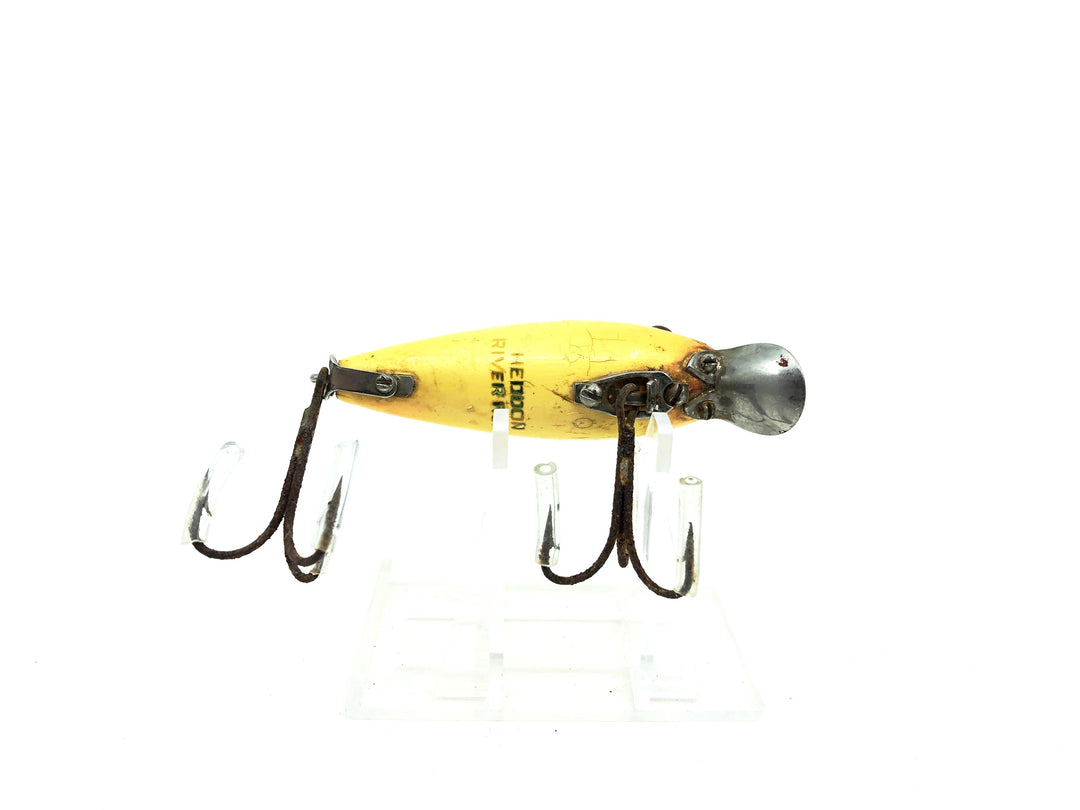 Wooden Heddon River Runt, PL Pearl Color
