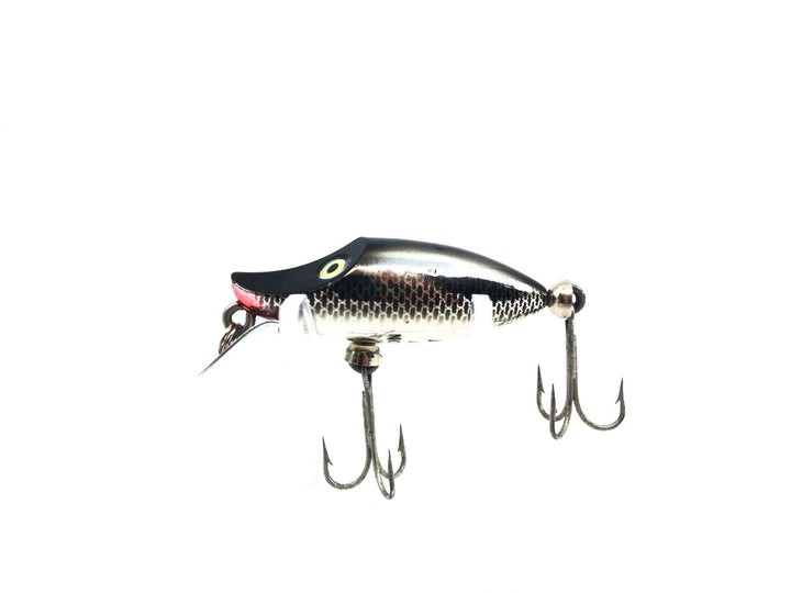 Heddon Tiny River Runt 350 NBL Black Shiner or Nickel Black Chrome Color