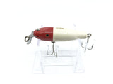 Creek Chub Wooden 9300 Spinning Pikie Red and White Color 9302