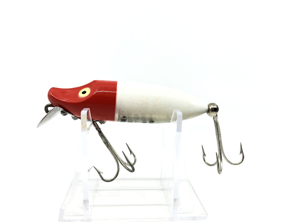 Heddon River Runt Spook Floater Red Head White Body Color