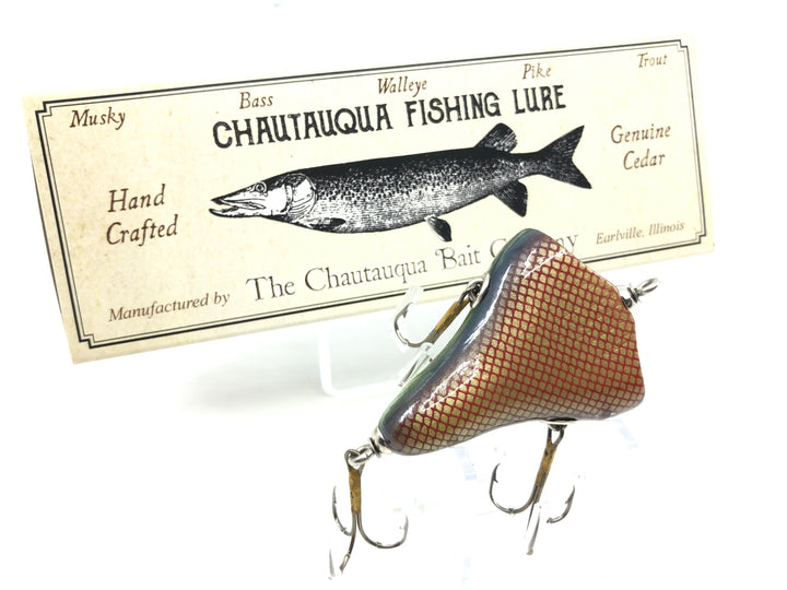 Chautauqua Custom Vacuum Bait in Red Perch Color