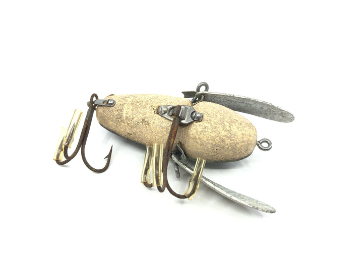 Heddon Crazy Crawler Flocked Mouse Color Early Model