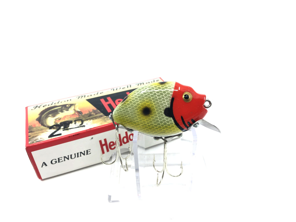 Heddon 9630 2nd Punkinseed X9630JRH Frog Scale Red Head Color New in Box
