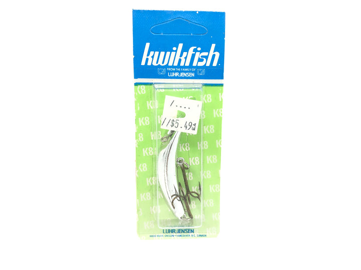 Kwikfish K8 Color 920 Silver Plated (SP) New on Card Old Stock