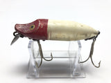 Heddon River Runt Spook Floater Red Head White Body