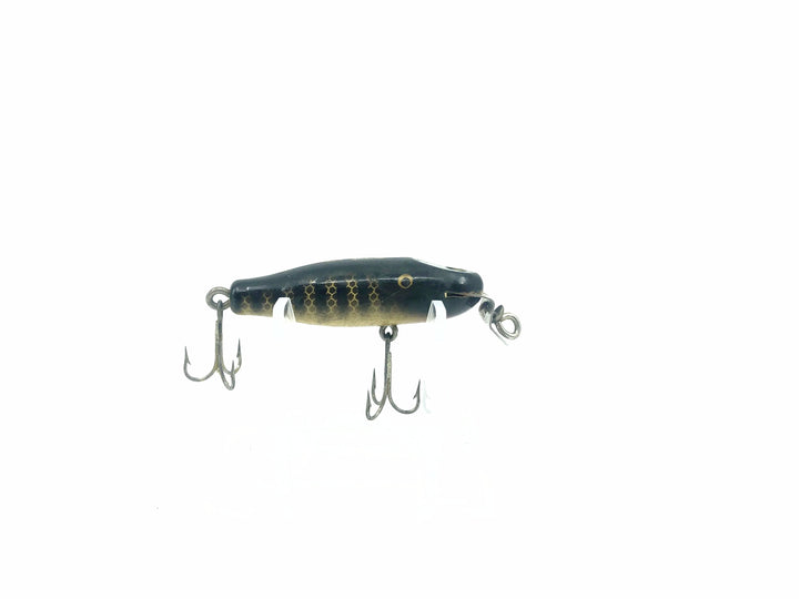 Creek Chub Wooden 9300 Spinning Pikie Black Scale Color 9333
