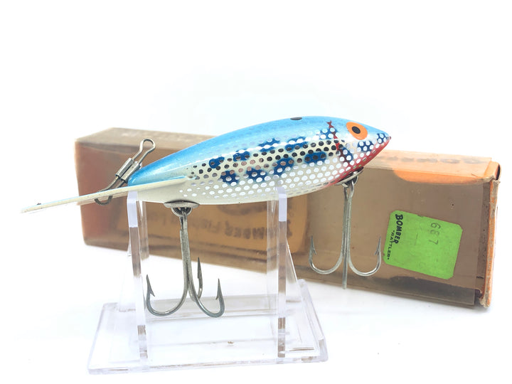 Bomber Rattler 687 Metascale Blue Back Shad with Box