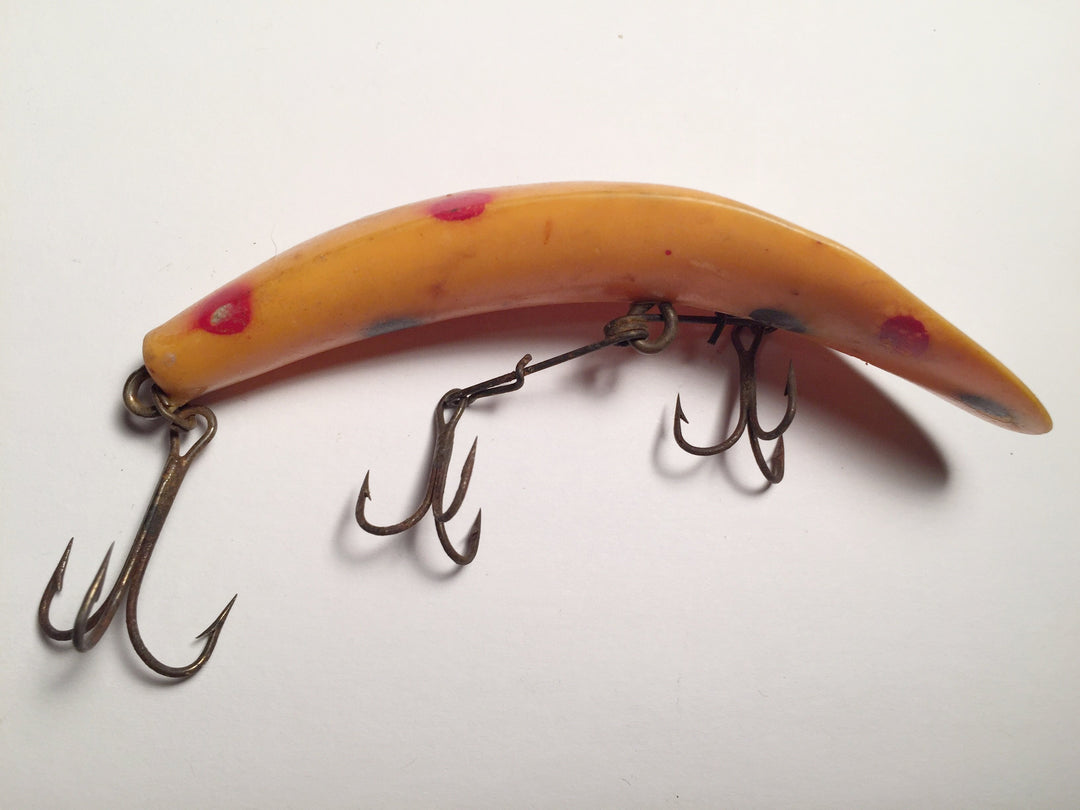 Helin Flatfish T4 Orange with Black and Red Spots