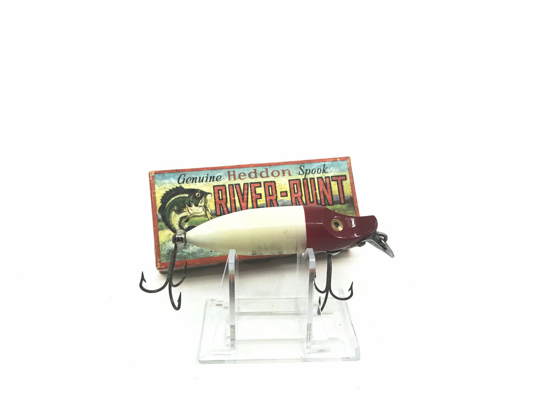 Heddon River Runt Spook Floater 9400-RH Red Head Color with Box