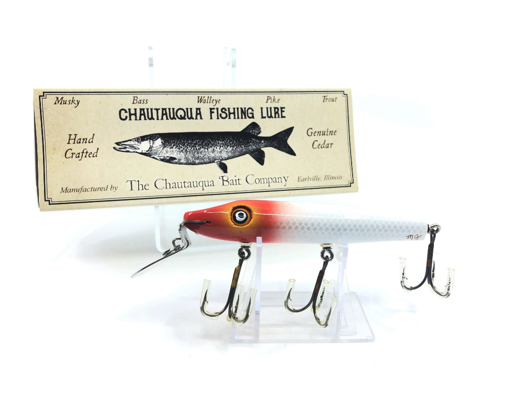 Chautauqua Piko Plug Red and White Color Discontinued 2017 DEEP Model