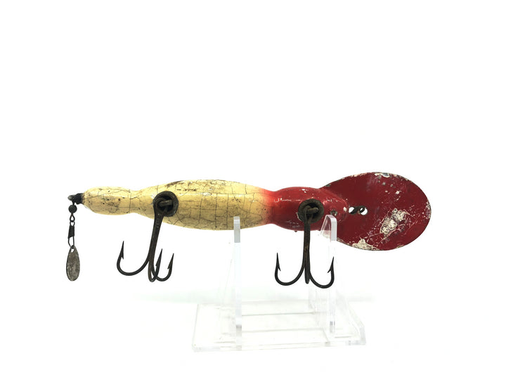 Bomber Wooden Waterdog Color #04 Red White Color