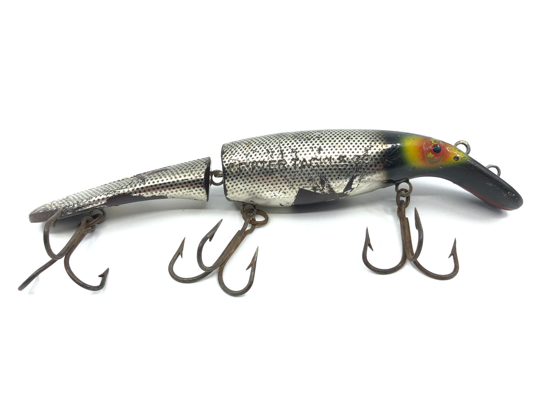 Drifter Tackle The Believer 8" Jointed Musky Lure Color 24 Chrome Scale