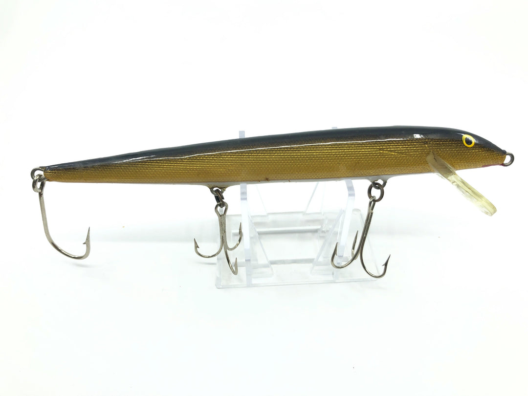 Original Rapala Floating Minnow Black and Gold Large