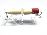 Makinen Merry Widow Wooden Lure Red White Scale Color
