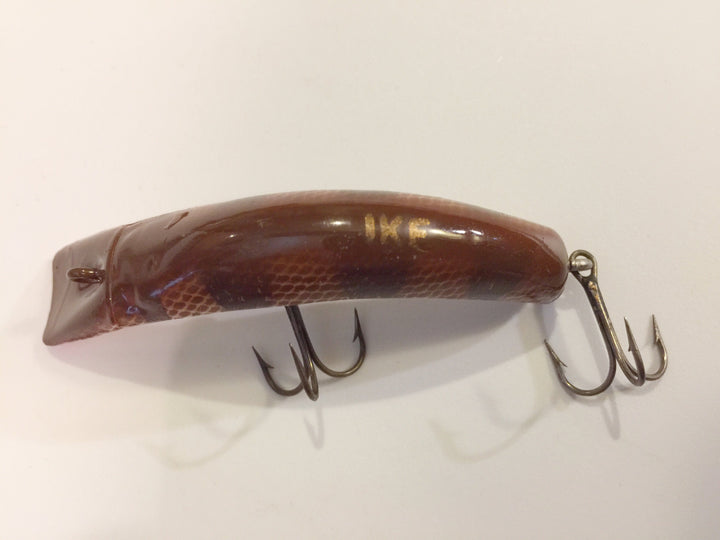 Lazy Ike 3 Brown Ribs Scale Pattern