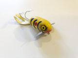 Falls Bait Company Fish 'N Fool Yellow with Black Ribs and Red Dot