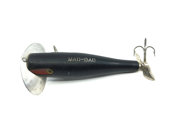 Creme Mad-Dad Vintage Lure Black with Red Eyes