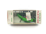 Helin Vintage Flatfish X4 GFL Green Fluorescent Color New in Box