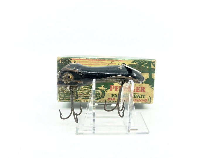 Pflueger Wizard 4754, Black Silver/Lightning Flash Color with Box and Paperwork