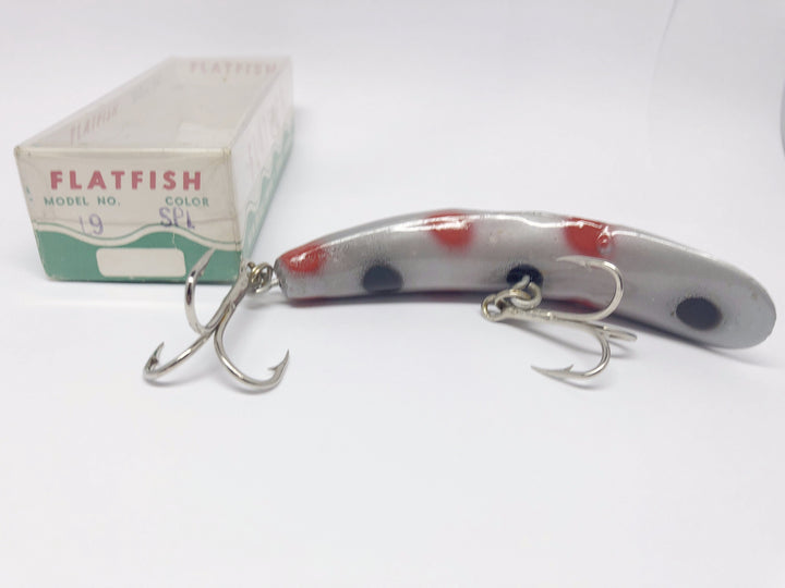 Helen Flatfish M2 Silver with Spots