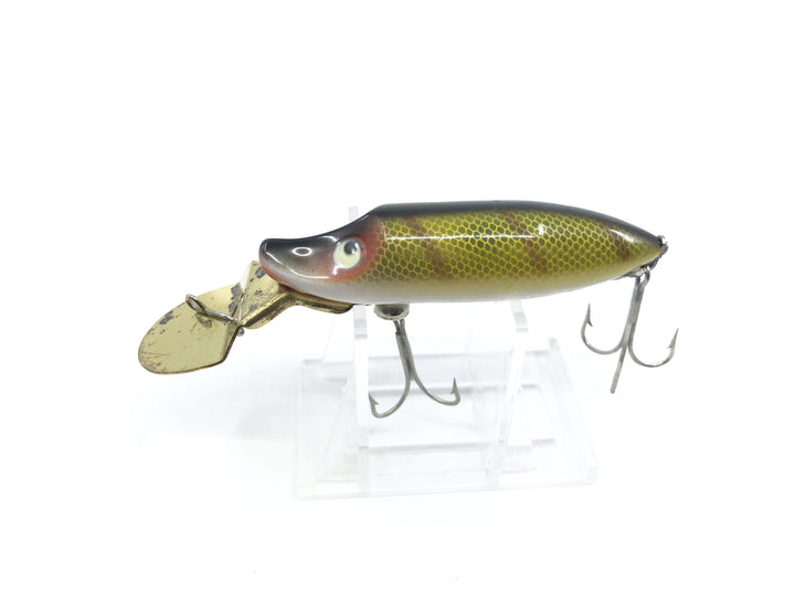 Heddon Deep Diver River Runt Gold Lip Perch Color