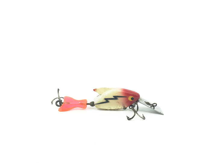 Heddon Firetail Sonic RH Red Head White Body Color