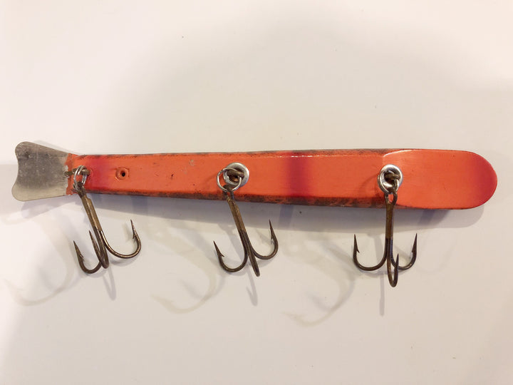 Suick Musky Thriller Lure Psychedelic Orange and Black Color