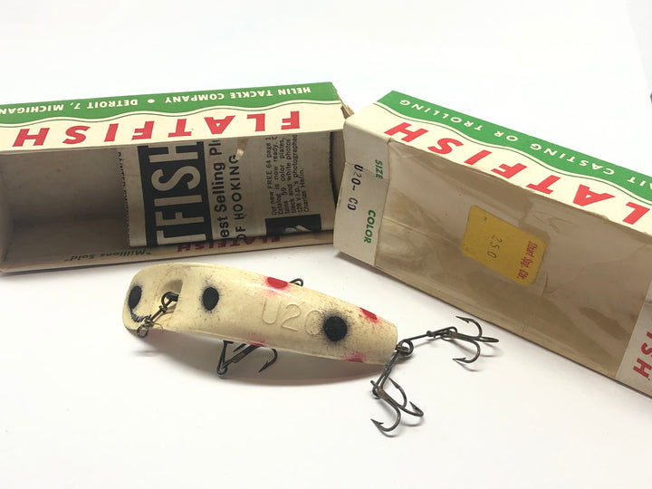 Helin Flatfish U20 W/WH (White) with Box