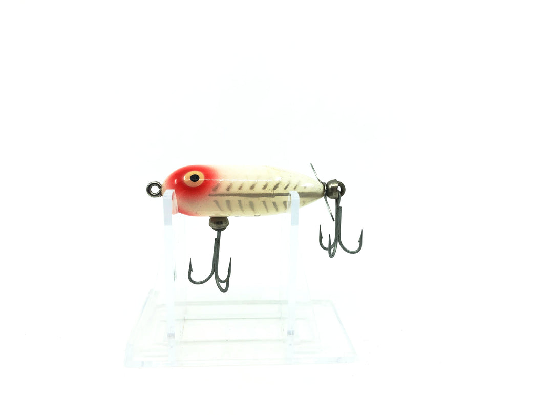 Heddon Tiny Torpedo, XRW White Shore Color