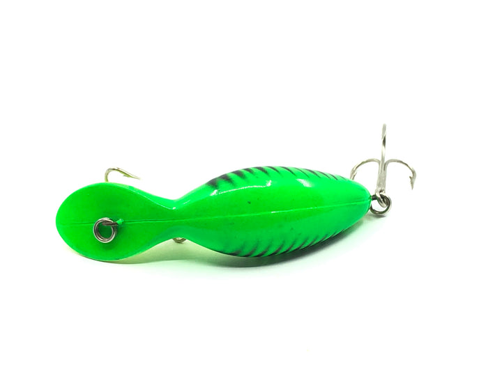 Heddon Tadpolly Green Black Ribs