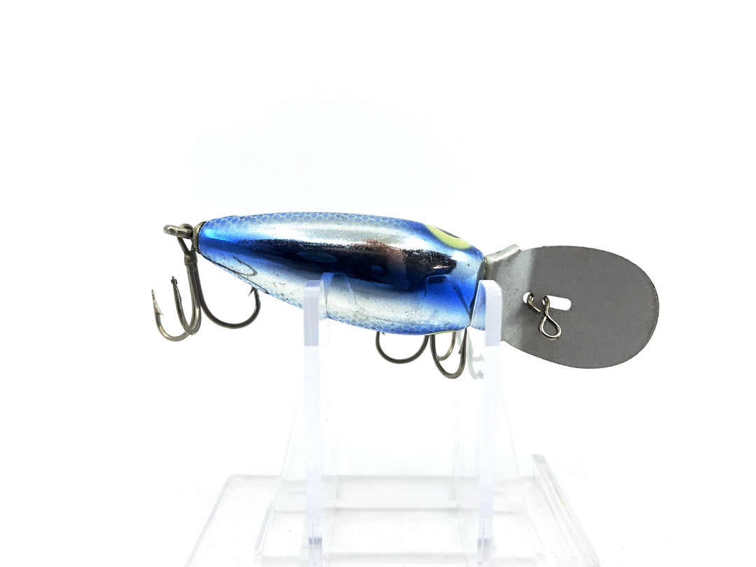 Heddon Devil Diver NPB Nickel Plate Blue Back Color