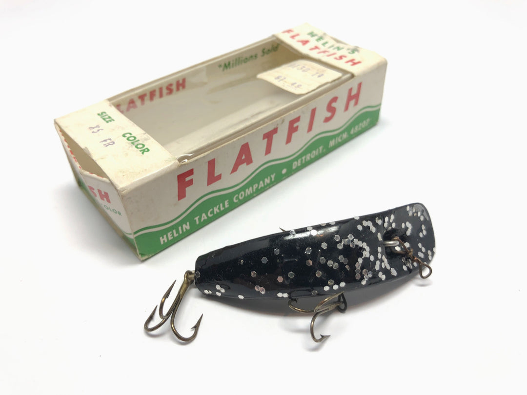 Helin Flatfish X4 Black Silver Fleck Color with X5 FR Box