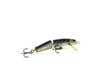 Jointed Floating Minnow, Silver/Black Back