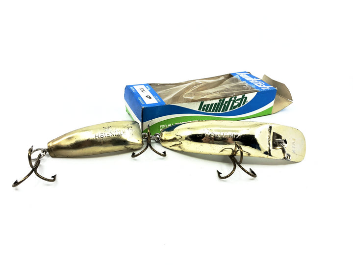 Pre Luhr-Jensen Kwikfish Jointed K18J GP Gold Plate Color New in Box Old Stock