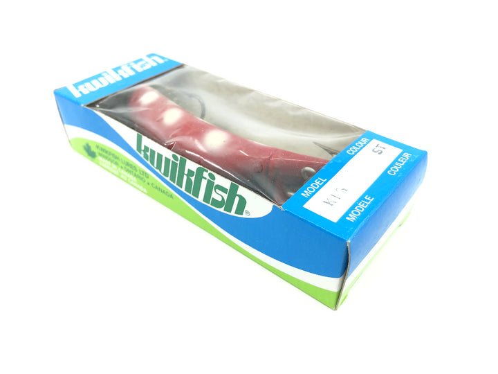 Kwikfish K16 ST Strawberry Color New in Box Old Stock
