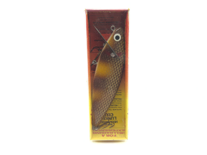 Vintage Hellraiser Psycho Path Musky Lure 4.5" Perch Walleye Color New in Box Old Stock