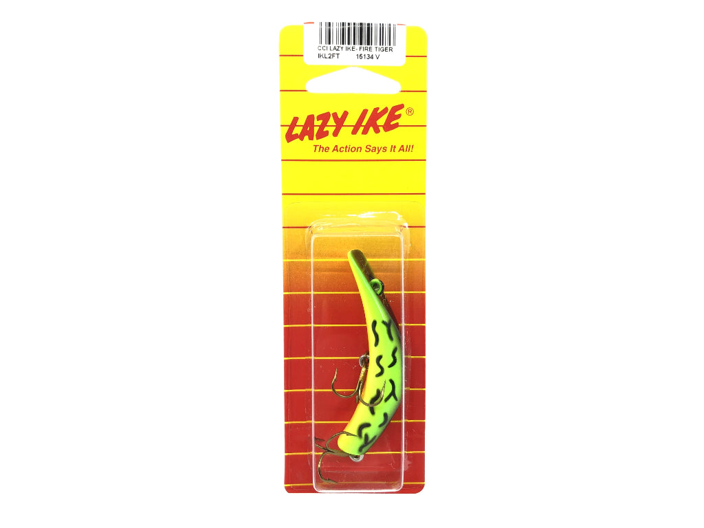 Lazy Ike IKL2FT Fire Tiger Color New on Card Old Stock