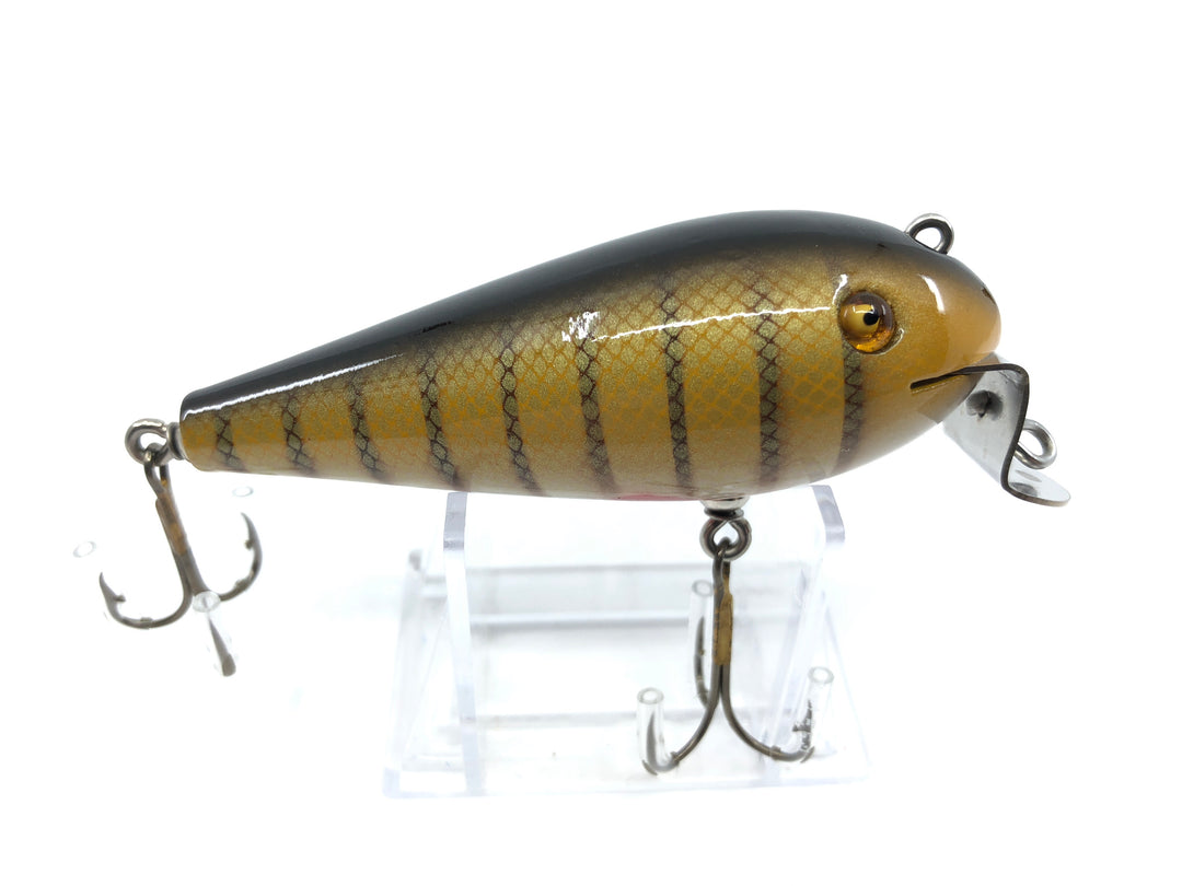 Chautauqua Wooden Glass Eye Wiggler Pikie Color Custom Lure