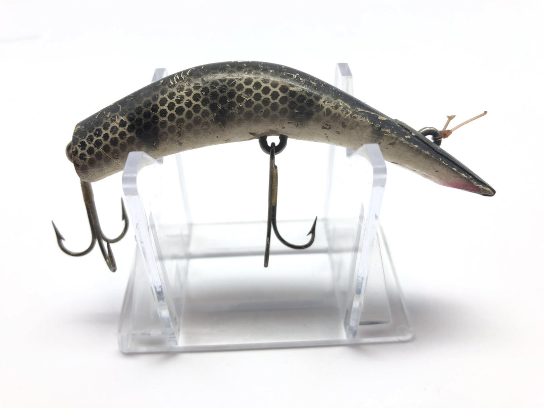 Wooden Kautzky Lazy Ike 3 Black Rib and Scale Color