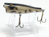 Chautauqua Glass Eyed Popper Wooden Lure in Spotted Hogsucker Color