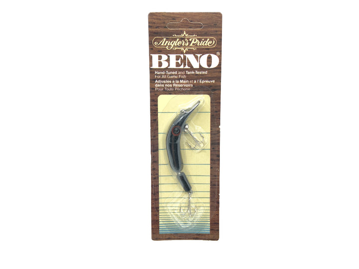 Angler's Pride Beno Lure Jointed Black Color New on Card