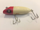 South Bend Babe-Oreno Red and White Wooden Lure