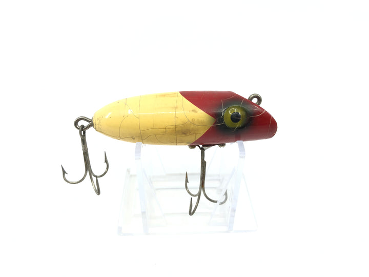 South Bend Babe-Oreno Wooden Lure Red and White Classic Lure