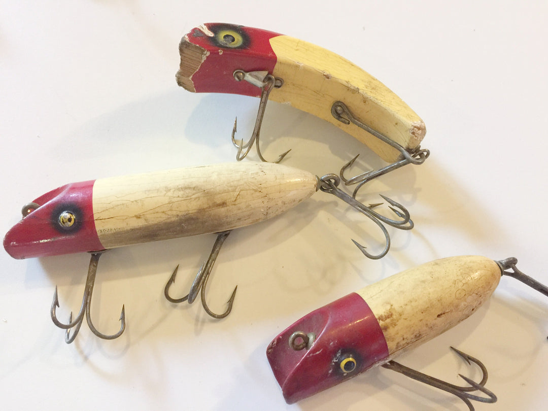 South Bend Wooden Lures Lot of Three