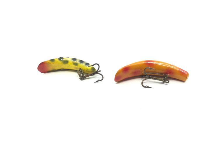 Two Helin Flatfish F4 and F5