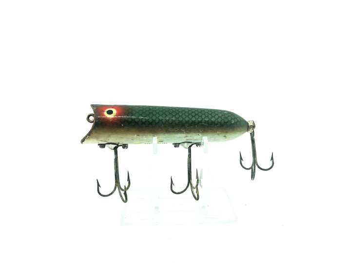 Heddon Lucky 13 D Green Scale Color