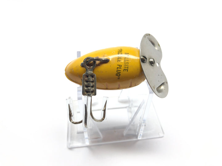 Millsite Paddle Plug Yellow with Red and Black Spots